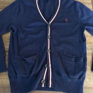 Polo by Ralph Lauren Classic Navy Cardigan